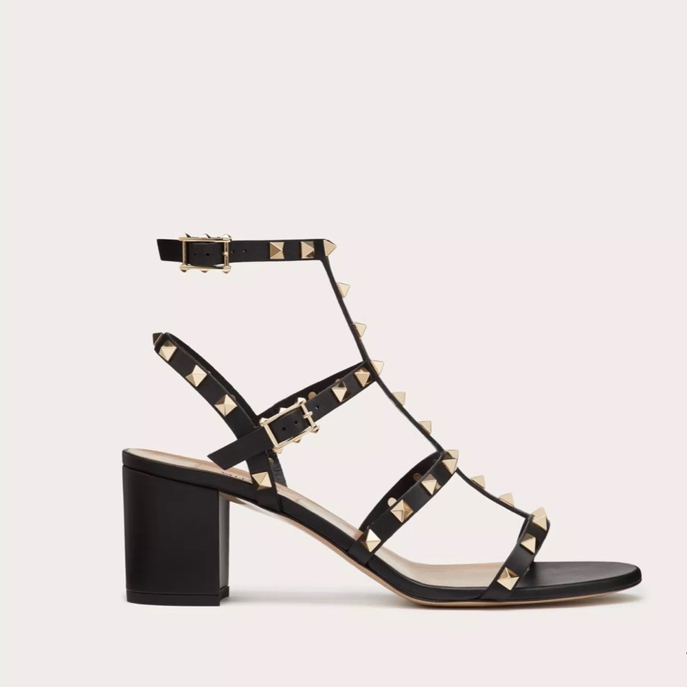 Valentino Garavani
Rockstud Leather 60mm City Sandals